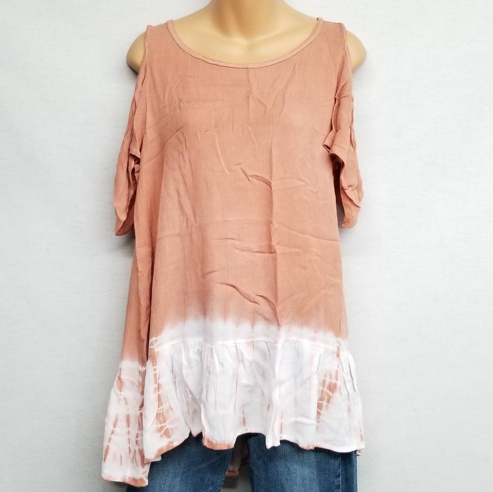 Antoinette Cold Shoulder Blouse NWT -p2